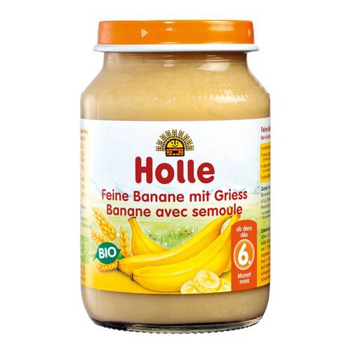 HOLLE Feine Banane mit Gries - 1