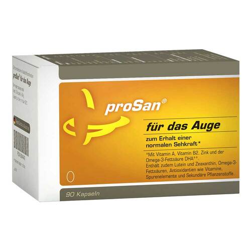 Orthomolekulare Vitalstoffkomb.proSan f&uuml;r Auge Kapseln  - 1