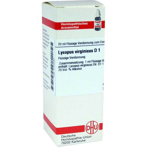 LYCOPUS VIRGINICUS D 1 Dilution - 1