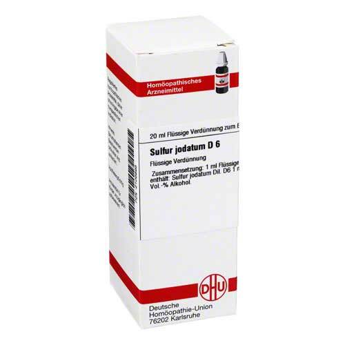 SULFUR JODATUM D 6 Dilution - 1