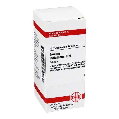 ZINCUM METALLICUM D 4 Tabletten - 1