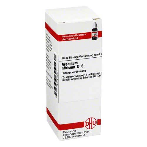 ARGENTUM NITRICUM D 6 Dilution - 1