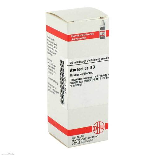ASA FOETIDA D 3 Dilution - 1