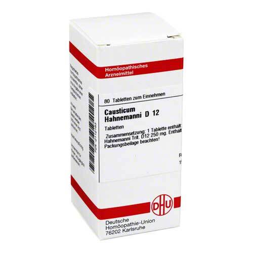 CAUSTICUM HAHNEMANNI D 12 Tabletten - 1