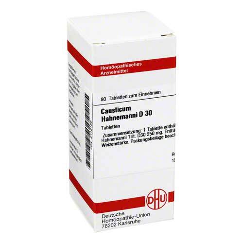 CAUSTICUM HAHNEMANNI D 30 Tabletten - 1