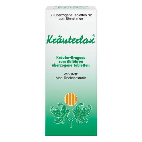 Kr&auml;uterlax Dr.Henk 15 mg Kr&auml;uterdrag.z.Abf&uuml;hren - 1