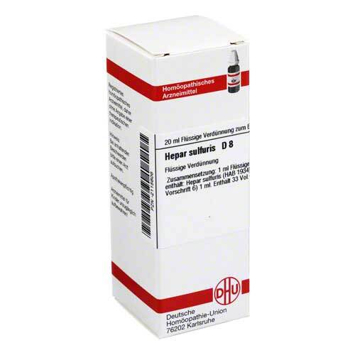 HEPAR SULFURIS D 8 Dilution - 1