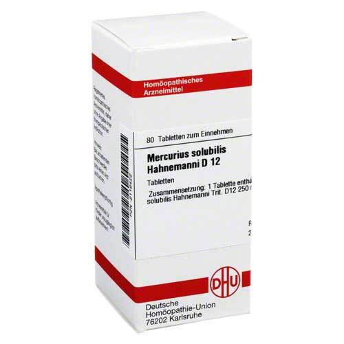 Mercurius Solubilisubilis Hahnemanni D 12 Tabletten - 1