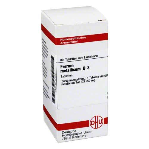 FERRUM METALLICUM D 3 Tabletten - 1