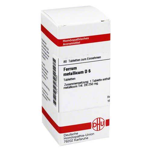 FERRUM METALLICUM D 6 Tabletten - 1