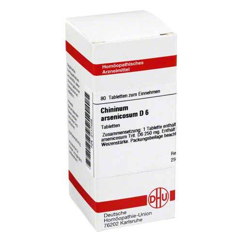 CHININUM ARSENICOSUM D 6 Tabletten - 1