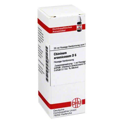 CHININUM ARSENICOSUM D 6 Dilution - 1