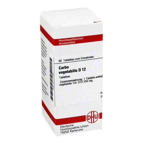 CARBO VEGETABILIS D 12 Tabletten - 1