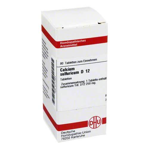 CALCIUM SULFURICUM D 12 Tabletten - 1