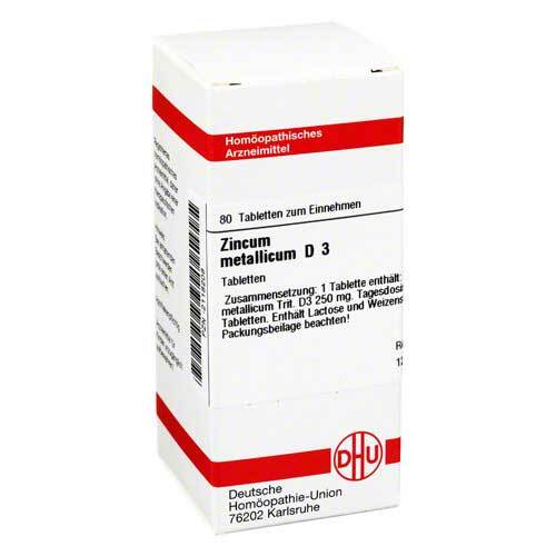 ZINCUM METALLICUM D 3 Tabletten - 1