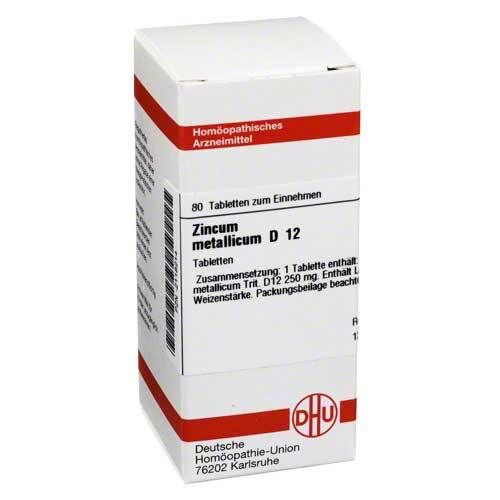 ZINCUM METALLICUM D 12 Tabletten - 1