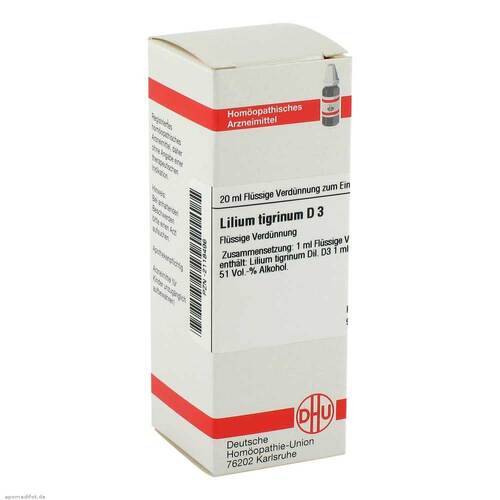 LILIUM TIGRINUM D 3 Dilution - 1
