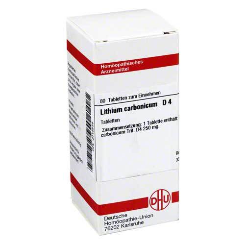 LITHIUM CARBONICUM D 4 Tabletten - 1