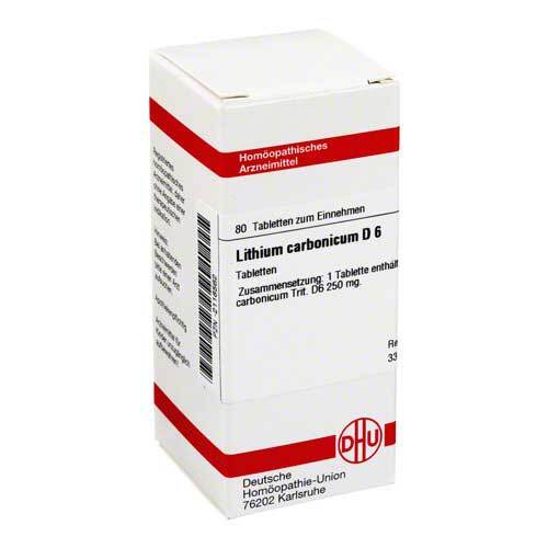 LITHIUM CARBONICUM D 6 Tabletten - 1