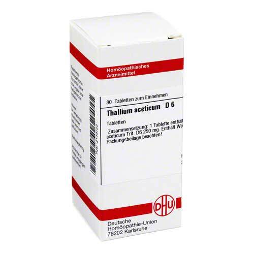 THALLIUM ACETICUM D 6 Tabletten - 1