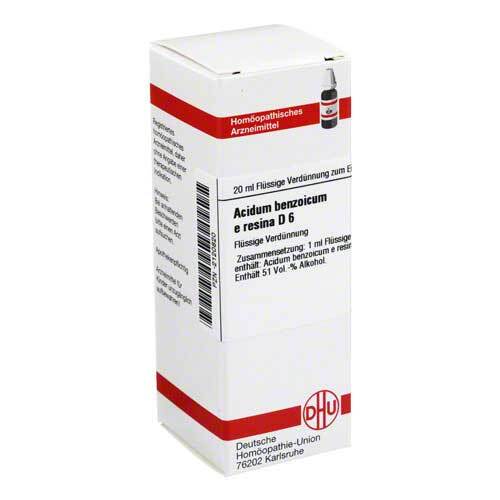 ACIDUM BENZOICUM E Resina D 6 Dilution - 1