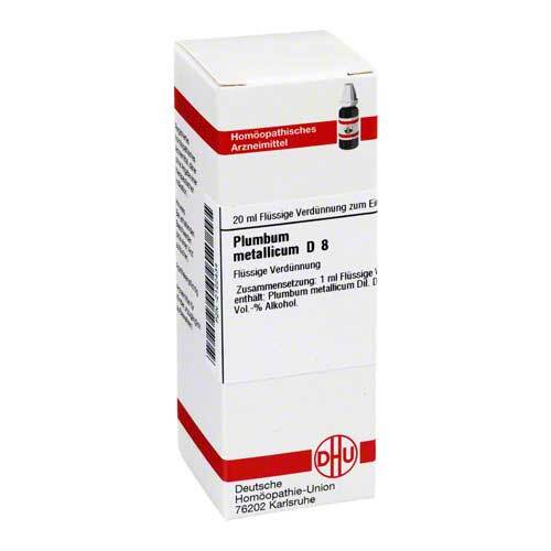 PLUMBUM METALLICUM D 8 Dilution - 1