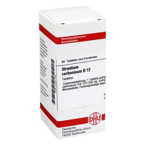 STRONTIUM CARBONICUM D 12 Tabletten - 1