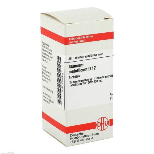 STANNUM METALLICUM D 12 Tabletten - 1