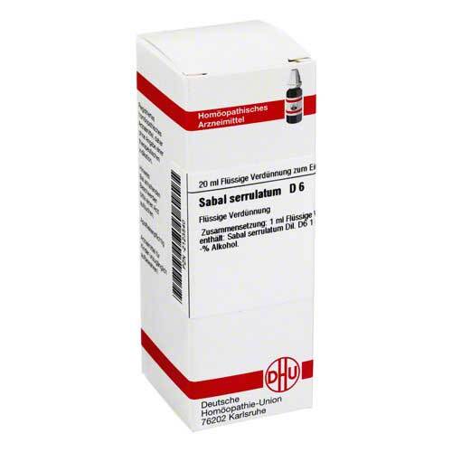 SABAL SERRULATUM D 6 Dilution - 1