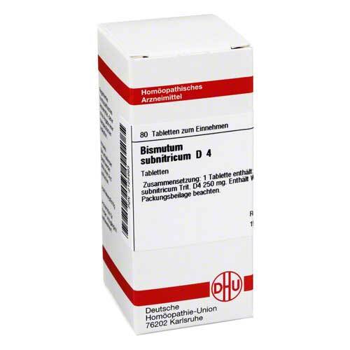 BISMUTUM SUBNITRICUM D 4 Tabletten - 1