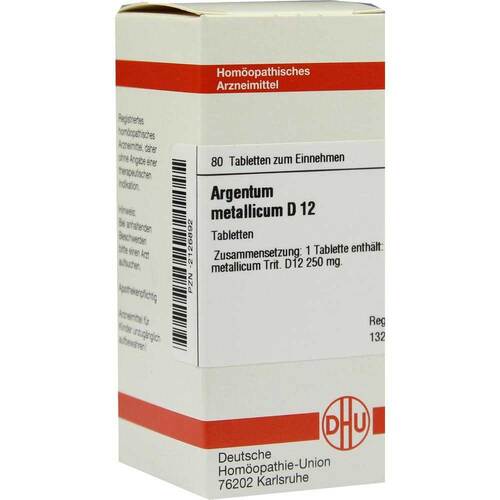 ARGENTUM METALLICUM D 12 Tabletten - 1