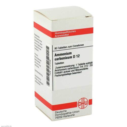 AMMONIUM CARBONICUM D 12 Tabletten - 1