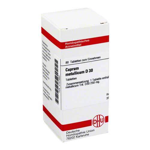 CUPRUM METALLICUM D 30 Tabletten - 1
