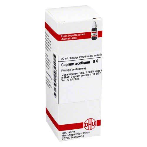 CUPRUM ACETICUM D 6 Dilution - 1
