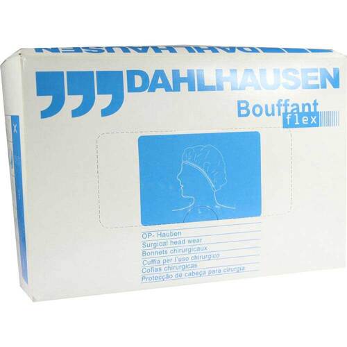 OP-Haube Bouffant Flex wei&szlig; - 1