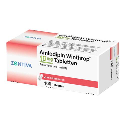 Amlodipin Winthrop 10 mg Tabletten - 1