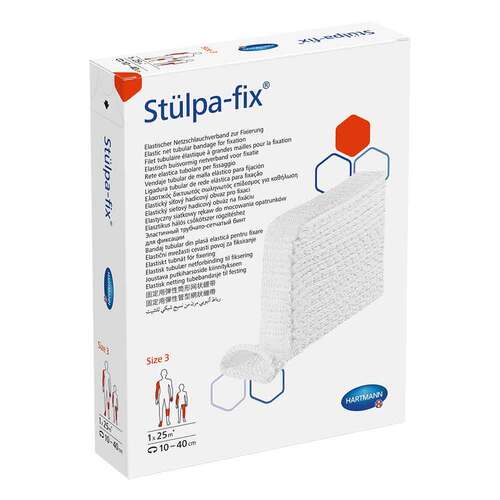 St&uuml;lpa Fix Gr&ouml;&szlig;e 3 Hand / Arm/Kdr.Kopf 25 m Netzschl. - 1