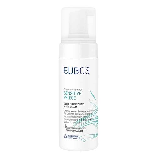 Eubos Sensitive Pflege Vitalschaum Gesichtsreinig. - 1