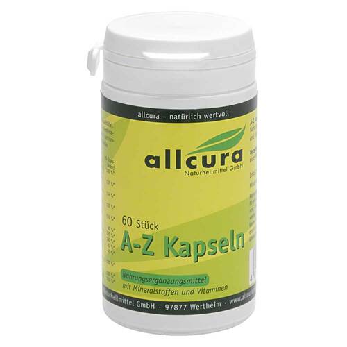 A-Z Kapseln mit Mineralstoffen und Vitaminen - 1