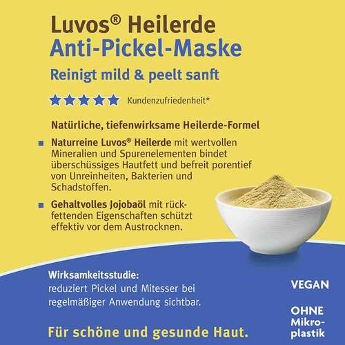 Luvos Heilerde Gesichtsmaske Beutel - 4