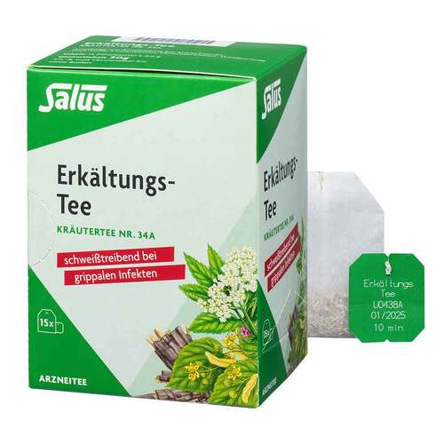 Erk&auml;ltungstee Kr&auml;utertee Nr.34a Salus Filterbeutel - 1