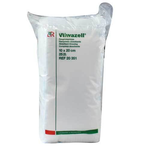 Vliwazell Saugkompressen unsteril 10x20 cm - 1
