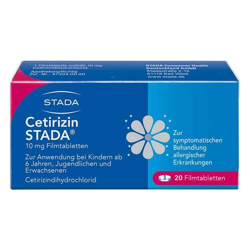 Cetirizin Stada 10 mg Filmtabletten - 1