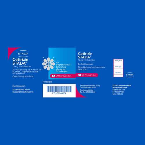 Cetirizin Stada 10 mg Filmtabletten - 5