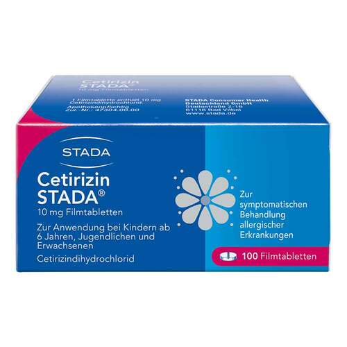 Cetirizin Stada 10 mg Filmtabletten - 1