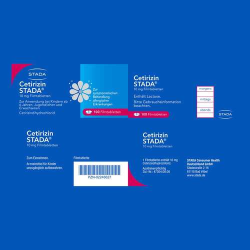 Cetirizin Stada 10 mg Filmtabletten - 5