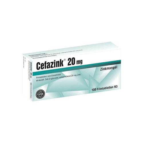 Cefazink 20 mg Filmtabletten - 1