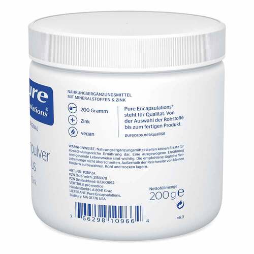 Pure Encapsulations Basenpulver plus Pure 365 Pulver  - 2