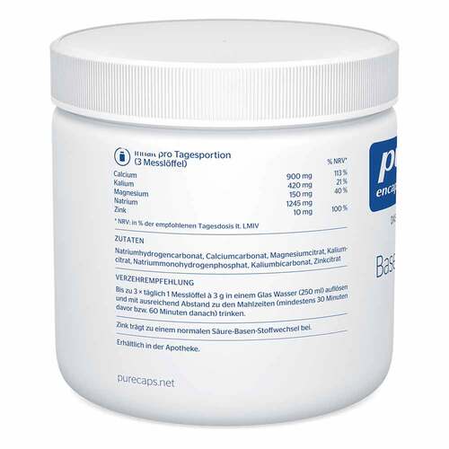 Pure Encapsulations Basenpulver plus Pure 365 Pulver  - 3