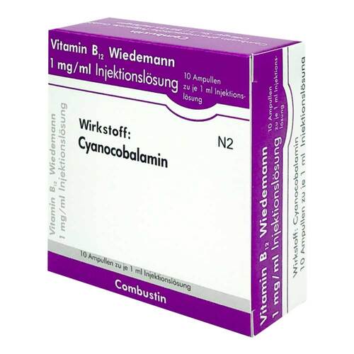 Vitamin B12 Wiedemann 1 mg / ml Injektionsl&ouml;sung Ampulle  - 1